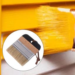 Pincel de cera e giz de cerdas naturais para decoração de casa, projetos de madeira L9BE - Image 5
