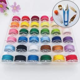 Costurando a caixa de armazenamento da linha, 25 peças, caixa de armazenamento, para o bordado, diy, diy, acessórios - Image 2