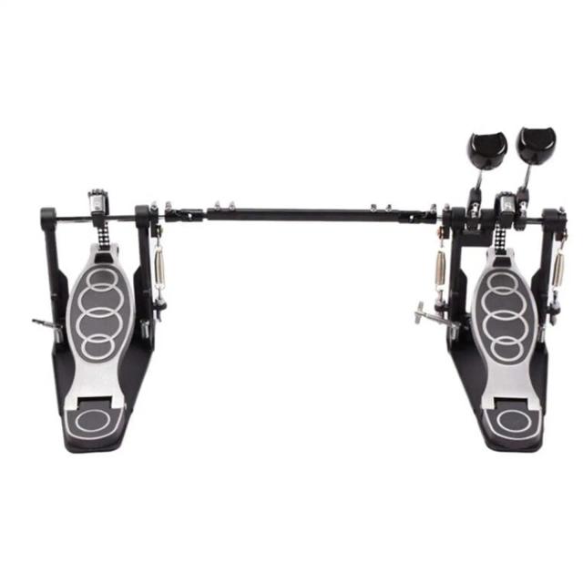 Pedal Antiderrapante Duplo para Bateria Eletrônica e Jazz