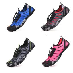 Sapatos de caminhada táticos de malha respirável para homens e mulheres, ao ar livre, antiderrapantes, duráveis, trekking, escalada, upstream, wading water sneakers - Image 2