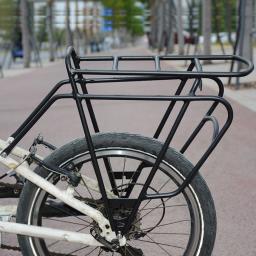 Rack de carga traseiro de bicicleta, prateleira resistente, porta-bagagens traseiro para bicicletas de montanha, bicicletas de estrada, 20 ", bicicletas dobráveis - Image 3