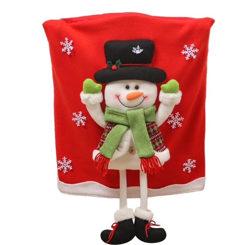 2023 capas cadeira papai noel para jantar capa traseira - Image 1