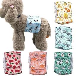 Calcinhas sanitárias reutilizáveis para animais de estimação, calções para cães masculinos, evitar molhar a cama, calças fisiológicas, fraldas ajustáveis para cachorro - Image 1