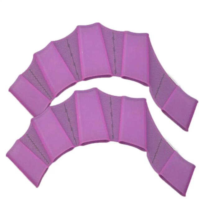 Flippers de Silicone Confortáveis e Reutilizáveis para Crianças e Adultos - Luvas de Natação e Mergulho para Uso Fácil, 1 Par