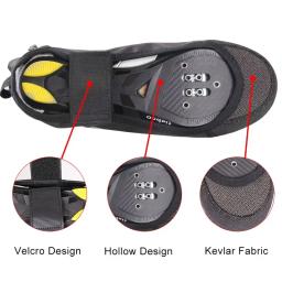 Capa para sapatos de ciclismo impermeável e refletora, calçado de inverno para bicicleta, bicicleta de estrada, quente, fleece, à prova de vento, mtb, cobertura para sapato - Image 5