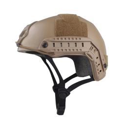 Exército Airsoft MH exterior capacete protetor rápido, Paintball Wargame capacete com óculos, leve - Image 3