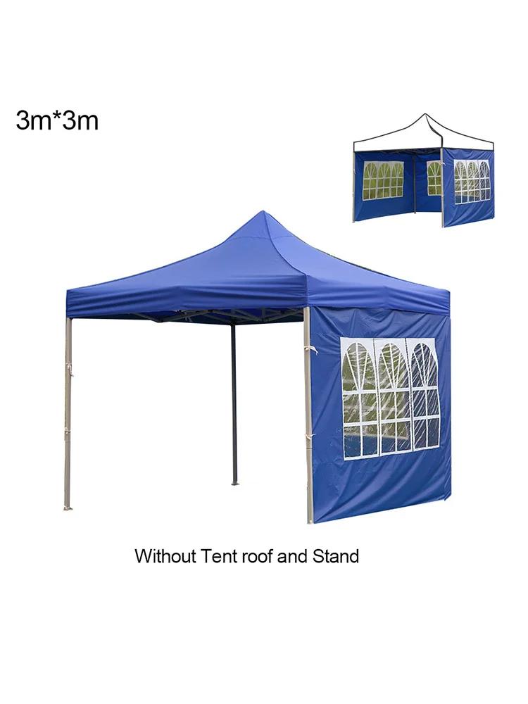 Tenda dobrável de quatro cantos com tecido personalizado, à prova d'água, barraca de jardim, 1 peça - Image 1