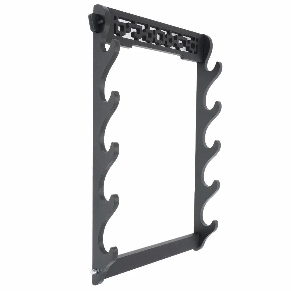 Wall Mount Espada Suporte, Samurai Espada Stand, Display, Katana, Wakizashi, Tanto, Cabide de parede, Rack, 5-Nível - Image 1