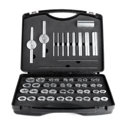 Ciclismo hub eixo instalação remover ferramentas conjunto de ferramentas de reparo da bicicleta roda rolamento motorista mestre rolamento da bicicleta conjunto imprensa - Image 1