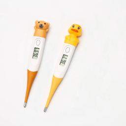 Termômetro eletrônico portátil dos desenhos animados, forma animal bonito, Pet Home, escala Fahrenheit Celsius, embalagem de cartão inglês - Image 2