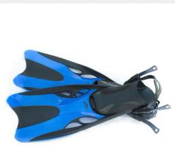 Barbatanas de natação adulto curto mergulho snorkeling sapatos barbatanas caminhada pé flipper barbatanas mergulho com calcanhar - Image 4