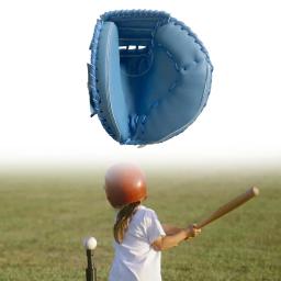Luva de beisebol para jovens e adultos, mão esquerda, luva softball para prática, esportes ao ar livre, exercício iniciante, 12,5" - Image 4