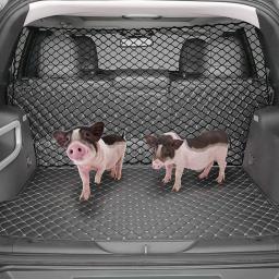 Elastic Car Tronco Isolamento Net para Animais de Estimação, Pet Safety Fence, Dog Isolation Protective Net, Resistente e durável, qualquer veículo - Image 4