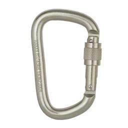 Mosquetão em forma de D para montanhismo, alta carga de aço de escalada Main Lock, 45KN - Image 4