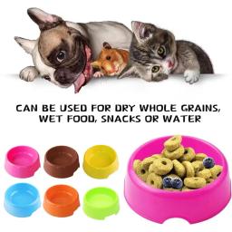 Tigelas de alimentação de plástico multiuso para animais de estimação, suprimentos fofos, tigelas de comida, alimentador de água, doces, gato e cachorro, M5N3 - Image 2