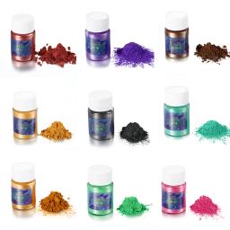 Perolescente mica pó cola epoxy resina corante pérola pigmento resina cola pigmento material para diy cristal cola epoxy molde artesanato fazendo - Image 5