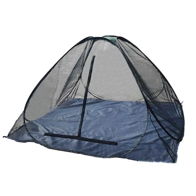 Tenda Dobrável para Acampamento de Verão com Proteção contra Insetos e Mosquitos
