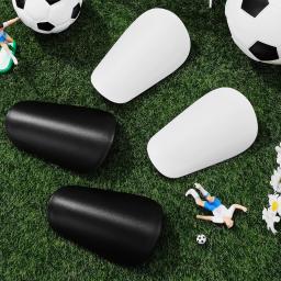 Loogdeel Mini caneleiras de futebol pequenas caneleiras de futebol equipamento de proteção para mulheres e homens, equipamento de proteção de panturrilhas, 1 par - Image 6