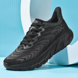 Sapatos esportivos de malha respirável para homens, tênis de corrida leve, sapatos casuais, novo, verão, 2024 - Image 5