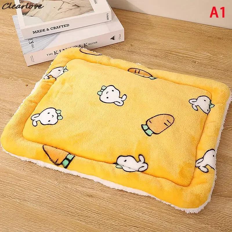 Cama de flanela super macia para animais, tapete de gato, almofada para cachorros, cães pequenos e médios - Image 1