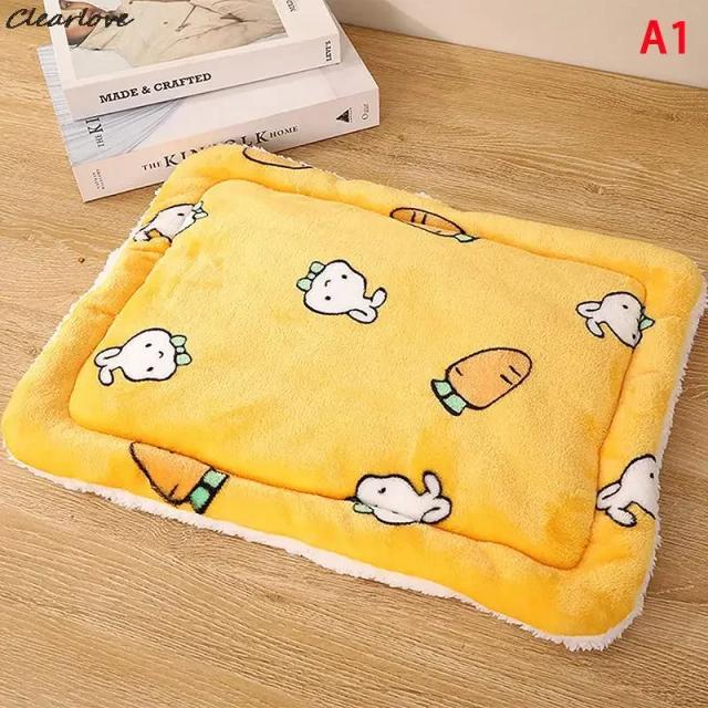 Cama de Flanela Ultra Macia: Conforto Para Gatos e Cachorros Pequenos e Médios