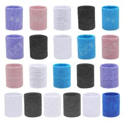 Pulseira elástica de algodão para homens e crianças, suporte número 30, cinta de pulso para basquete, ginástica fitness, tênis, absorção de suor - Image 2