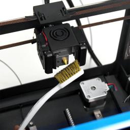 Ferramenta de limpeza de impressora 3D fio de cobre escova de dentes cabo de cobre para aquecedor de bico bloco hotend limpeza peças de cama quente - Image 3
