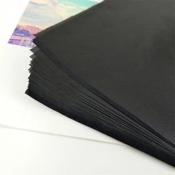 Reutilizável Carbono Revestido Papel De Cópia, Transferência De Grafite, Pintura De Rastreamento, A4, Preto, Permanente, Superfícies De Arte, 10Pcs - Image 4