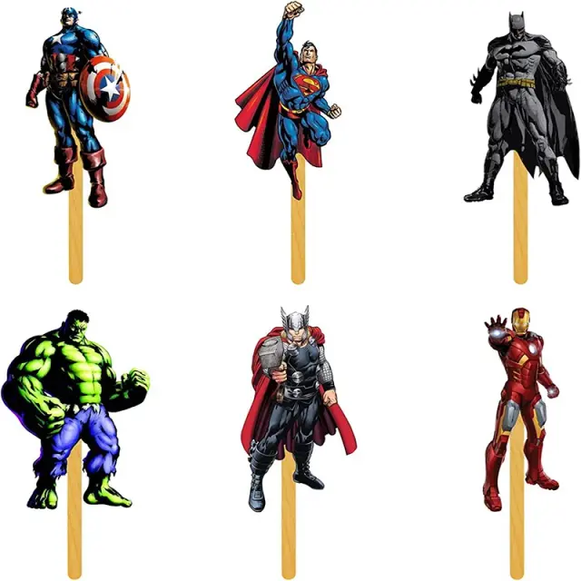 Festa de Aniversário dos Vingadores: Produtos, Pulseiras, Adesivos, Máscaras, Pina com Menino e Lembrancinhas para Crianças