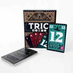 Jogo de cartas trio, jogo de tabuleiro emocionante para festa familiar, onde jogadores, busca por três cartas combinando, diversão estratégica para todas as idades - Image 1