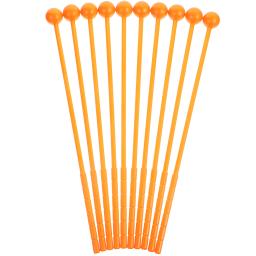 Percussão para crianças, malho percussão, baqueta, instrumentos musicais, carrilhão, xilofone, bloco de madeira, glockenspiel amarelo, 1 saco, 10pcs - Image 2