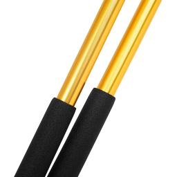 Baquetas de metal monocromáticas antiderrapantes, 5A Teardrop Head, treinamento profissional de pulso, acessórios de bateria Jazz, bateria e tambor, sólido - Image 4