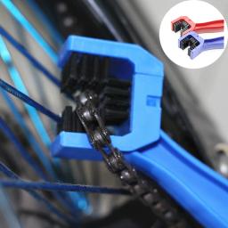Escova de limpeza plástica para moto e bicicleta cadeia, manutenção e manutenção ferramentas, acessórios ao ar livre - Image 2