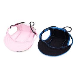 Boné para animais de estimação com buracos para a orelha ajustável, para cães grandes, médios e pequenos, verão, chapéu de sol para caminhadas ao ar livre, produtos para animais de estimação - Image 5