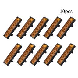 Bicicleta Pedal Refletor, Pressione na bicicleta, Ciclismo, Noite de Aviso, Luz Refletores, Impermeável, Impermeável, Decoração, 10pcs - Image 1