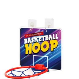Kit de basquete com bomba de bola para crianças, mini aro de basquete, brinquedo esportivo indoor e outdoor, fácil instalação, 1 conjunto - Image 5