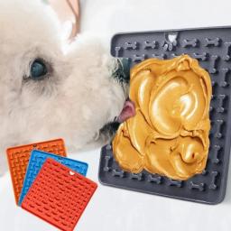 Almofada de alimentação lenta de silicone para gatos e cães, Almofada de alimentação lenta - Image 5