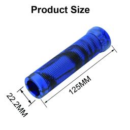 Tampa impermeável do guidão da bicicleta, MTB Cuffs, Shock Absorbing, guidão confortável, sensação da mão, acessórios de ciclismo, 125mm - Image 5