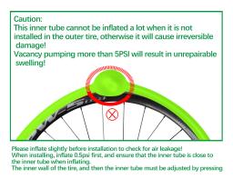 CYCLAMI TPU material ultraleve tubo interno da bicicleta 700c 18 32 estrada mtb pneu 45 65 mm comprimento válvula francesa ferramentas de reparo dos pneus, câmara de ar, câmara pneumática - Image 6