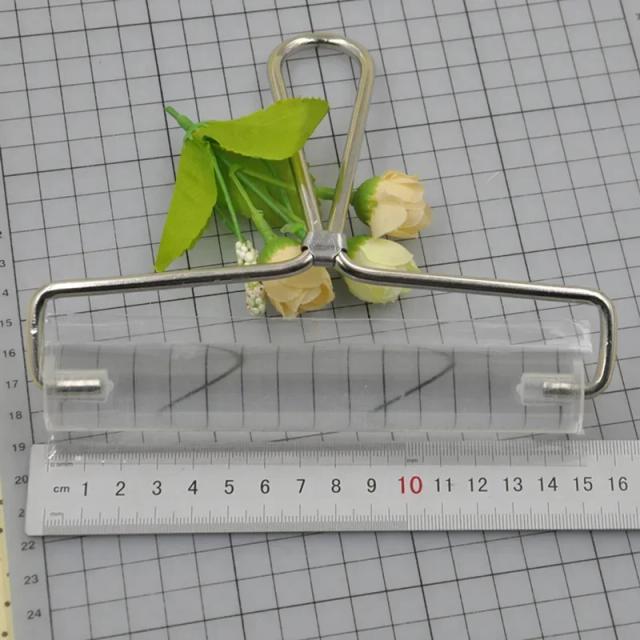 Rolo Profissional de Estampagem para Argila de Polímero com Alça - Disponível em 10/15cm para Artesanato e Jardinagem