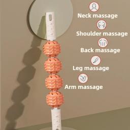 Rolo de espuma profissional para ioga, massageador de pernas, ferramenta de liberação miofascial para relaxamento muscular, academia em casa, equipamentos fitness - Image 5