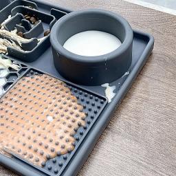 Multifunções Pet Alimentador Tigelas com Ventosas para Alívio da Ansiedade, Dog Lambing Mat, Cat Water Drinking, Comer comida - Image 2