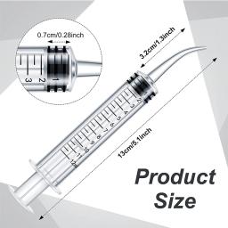 Seringa de Alimentação Pet com Medição para Cachorro Pequeno, Gatos, Cachorro, Gatinho e Outra Seringa Líquida Animal Pequeno, Suprimentos de Alimentador, 12ml - Image 3