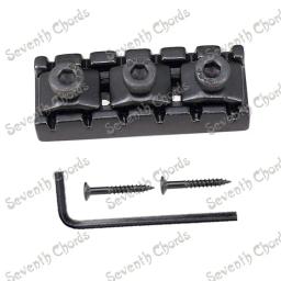 Duplo bloqueio sistemas Tremolo ponte corda para guitarra elétrica, porca trancada, ouro acessórios peças, 43mm, 1pc - Image 3