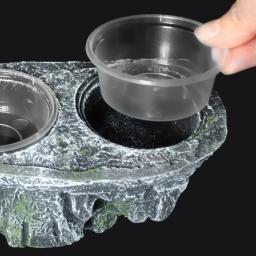 água para répteis, tartarugas, comedouro, comida água com ventosa - Image 3