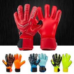 Luvas profissionais de futebol goleiro para homens e mulheres, luvas antiderrapantes de goleiro de treinamento, proteção para dedos, adultos e jovens - Image 3