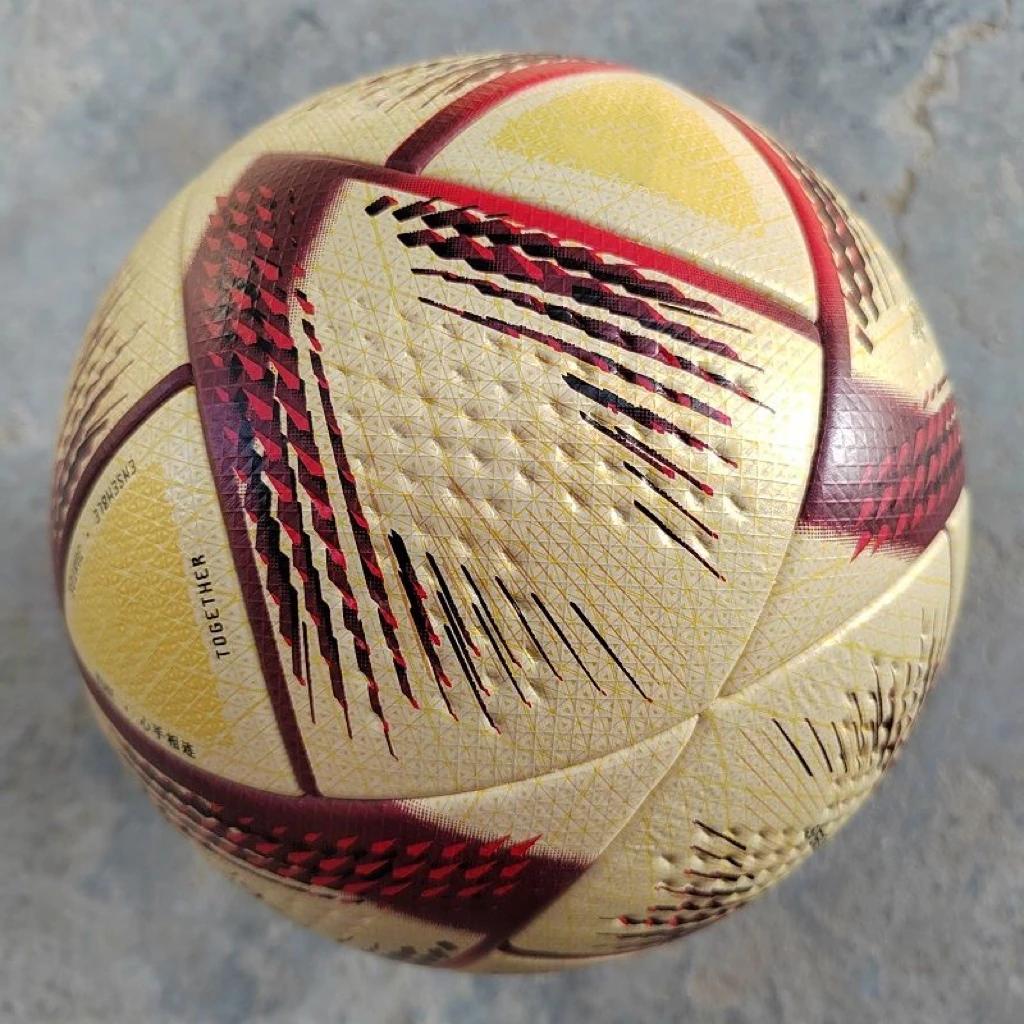 Alta Qualidade Pu Treinamento Esportivo Futebol, Bola de futebol, Equipe Profissional Partida, Presente para Homens e Mulheres, Adulto e Crianças, Tamanho 5, 2010 - Image 1