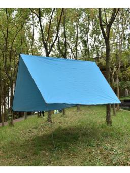 Lona de acampamento ao ar livre toldo à prova dwaterproof água tenda leve abrigo lona tela mpermeable toldos exteriores praia pára-sol - Image 5