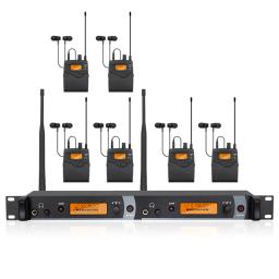 SM-2050 Sistema profissional de monitor intra-auricular, monitor multi-bodypack de 2 canais, monitor sem fio para palco dedicado - Image 3