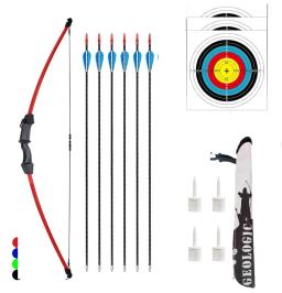 Arco e flecha Bow and Arrow Set para crianças, Arco e flecha compostos, Presente da prática juvenil - Image 1